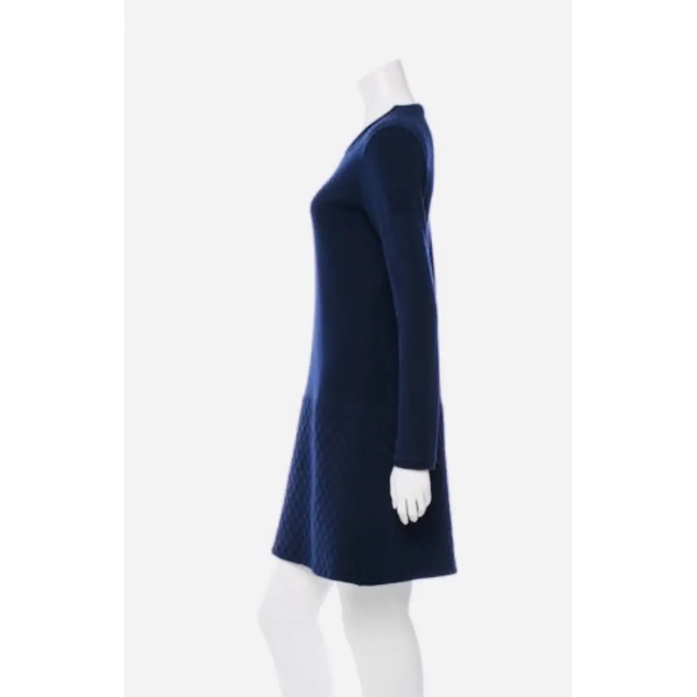Chanel Navy Blue CC Quilted Dress - Picture 6 of 16